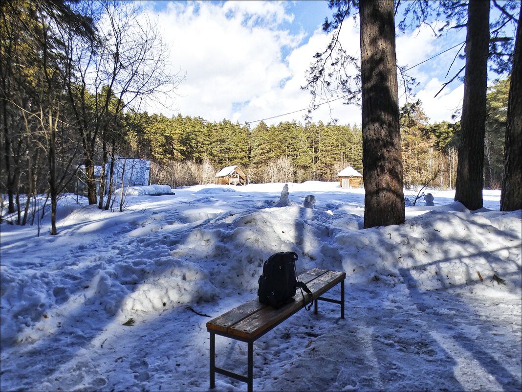 У нас ещё много снега - Валентина *