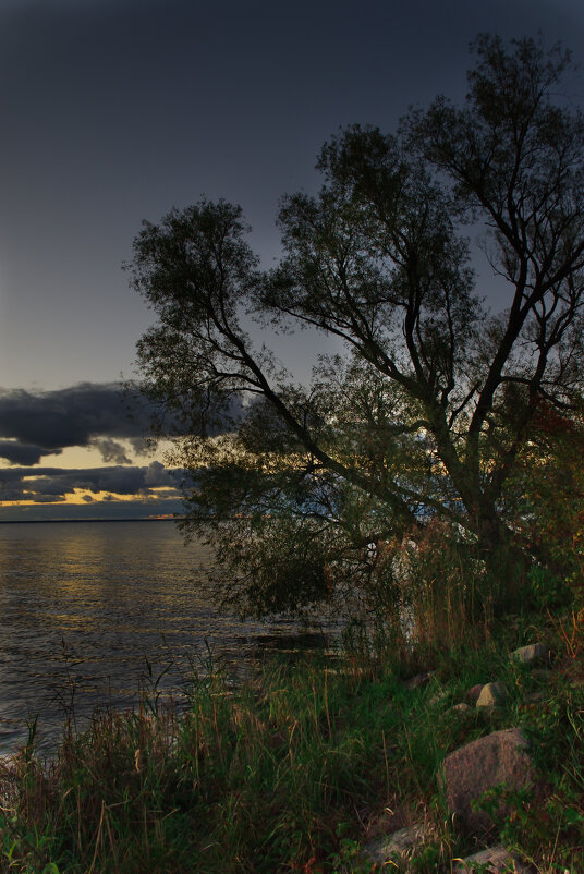 После заката. Куршский залив. - Константин Белоногов