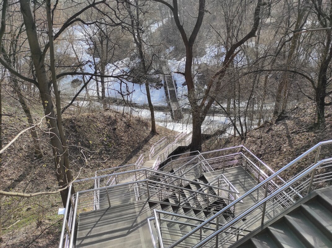 Парк Коломенское. Спуск в овраг - Игорь Ч.