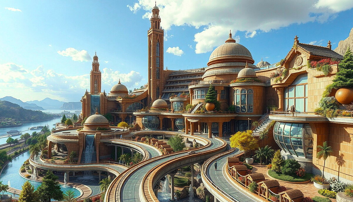 Проект. «Конец 21 века. Новые города ближайшего будущего» (3) - Игорь Питерский