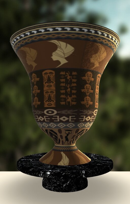 Ваза греческая - М С