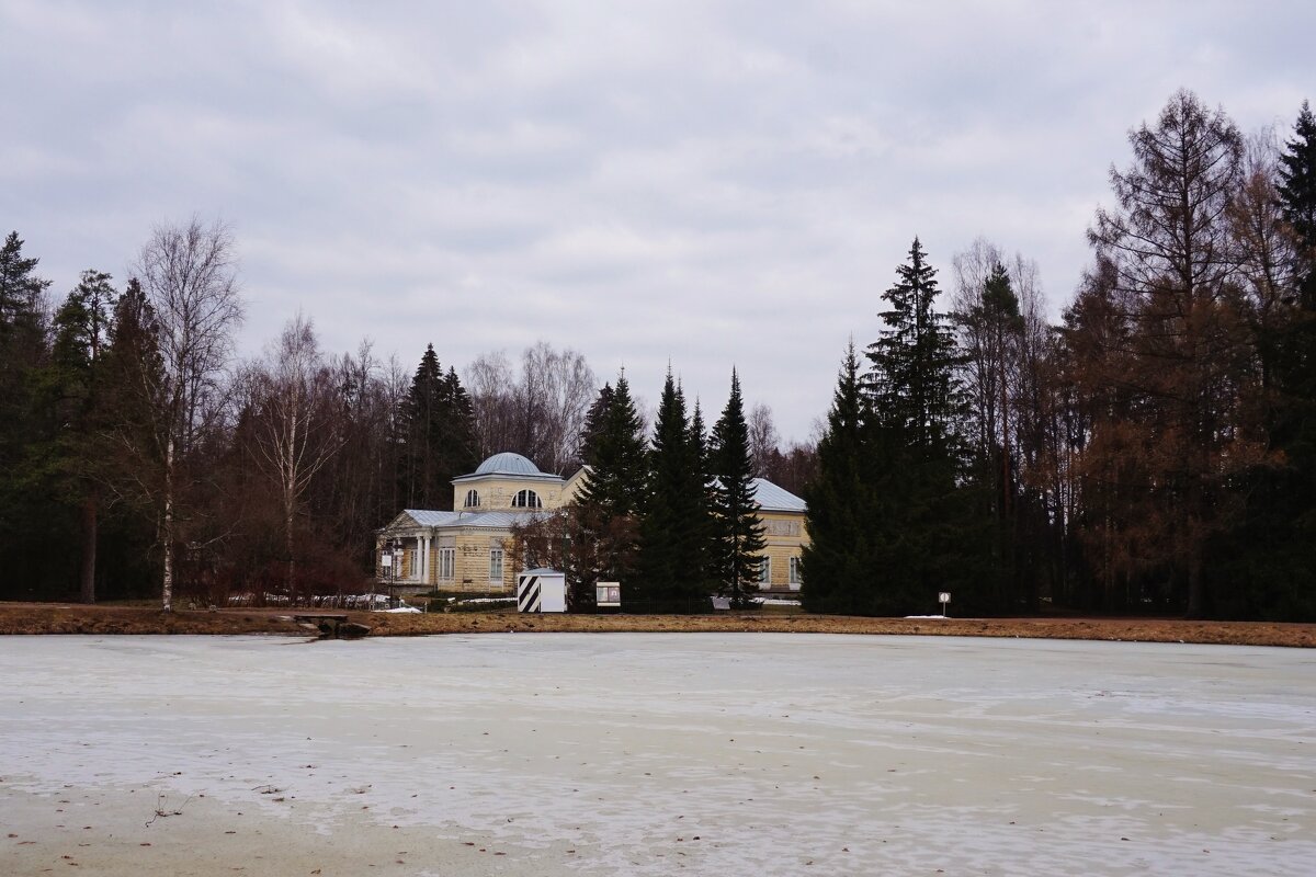 Розовый павильон в марте - Nataly St. 