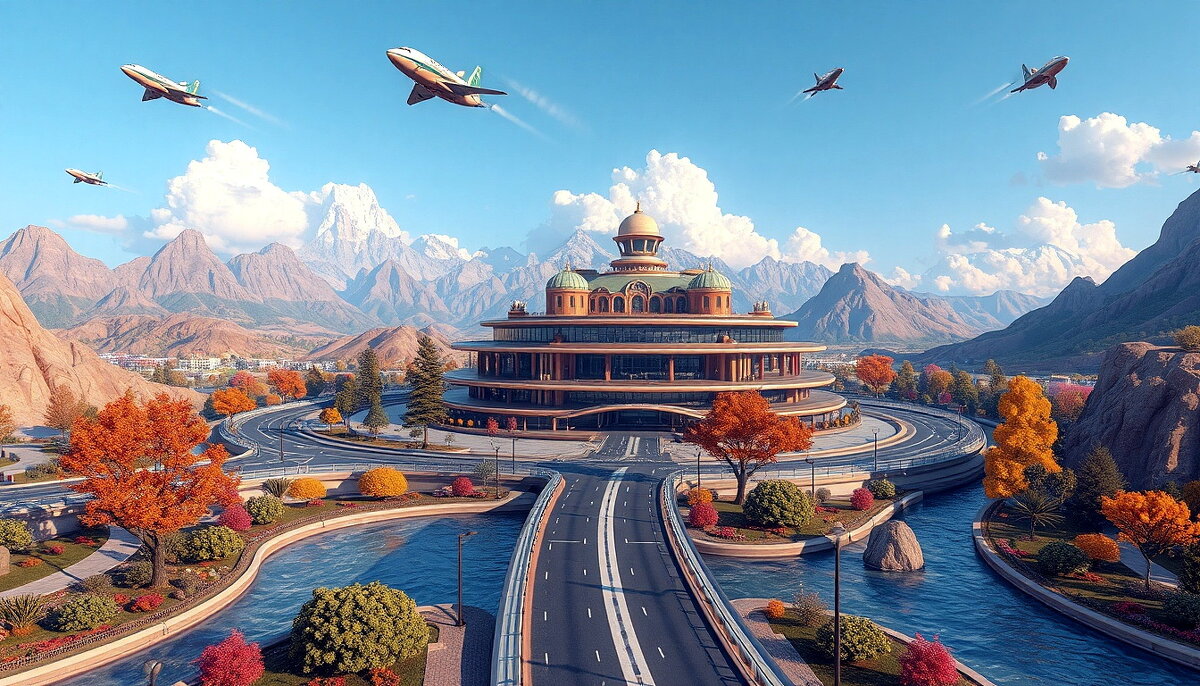 Проект. «Конец 21 века. Новые города ближайшего будущего» (12) - Игорь Питерский Проект. «Конец 21 века. Новые города ближайшего будущего» (12) - Игорь Питерский