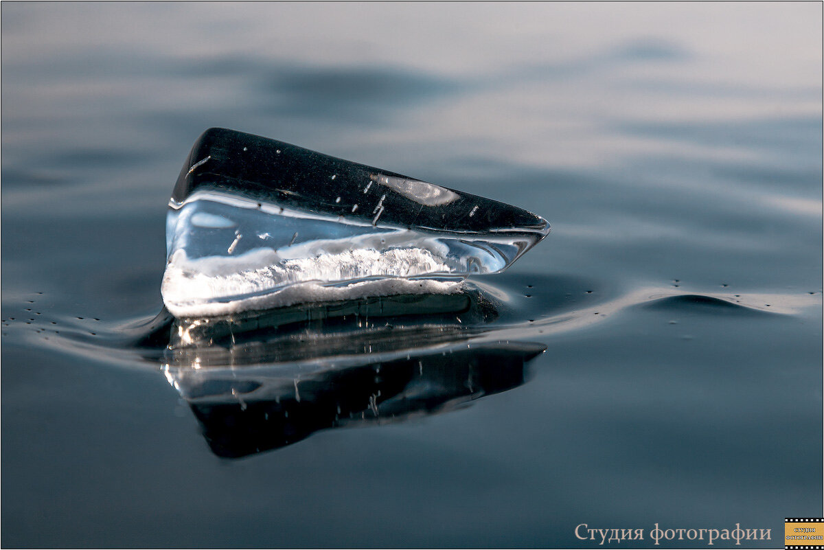 Льдинка Байкальского льда - Студия фотографии