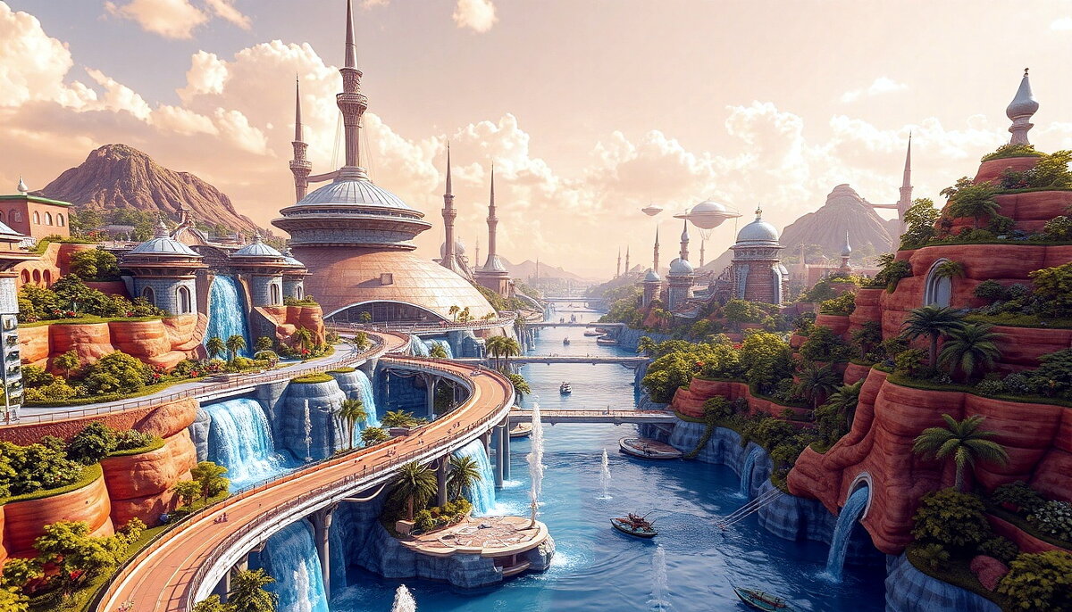 Проект. «Конец 21 века. Новые города ближайшего будущего» (17) - Игорь Питерский