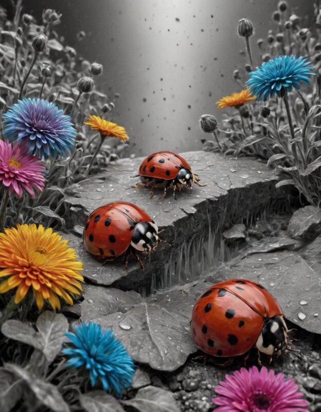 Божьи коровки - ura Зелев