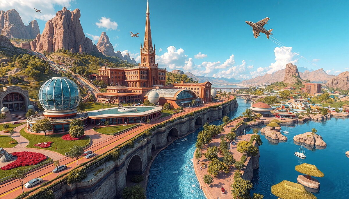 Проект. «Конец 21 века. Новые города ближайшего будущего» (22) - Игорь Питерский