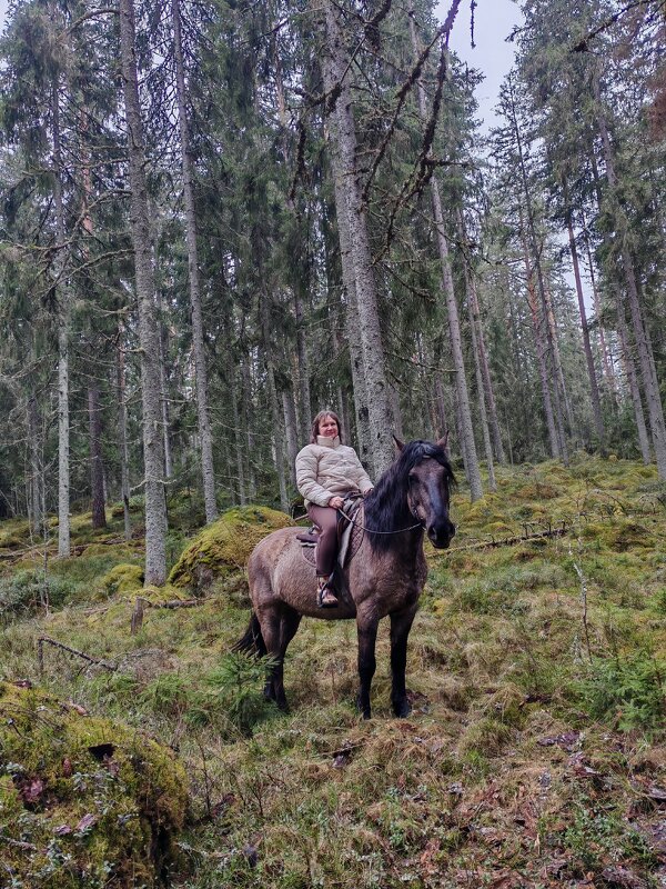На прогулке с Тихоном. - Ольга 