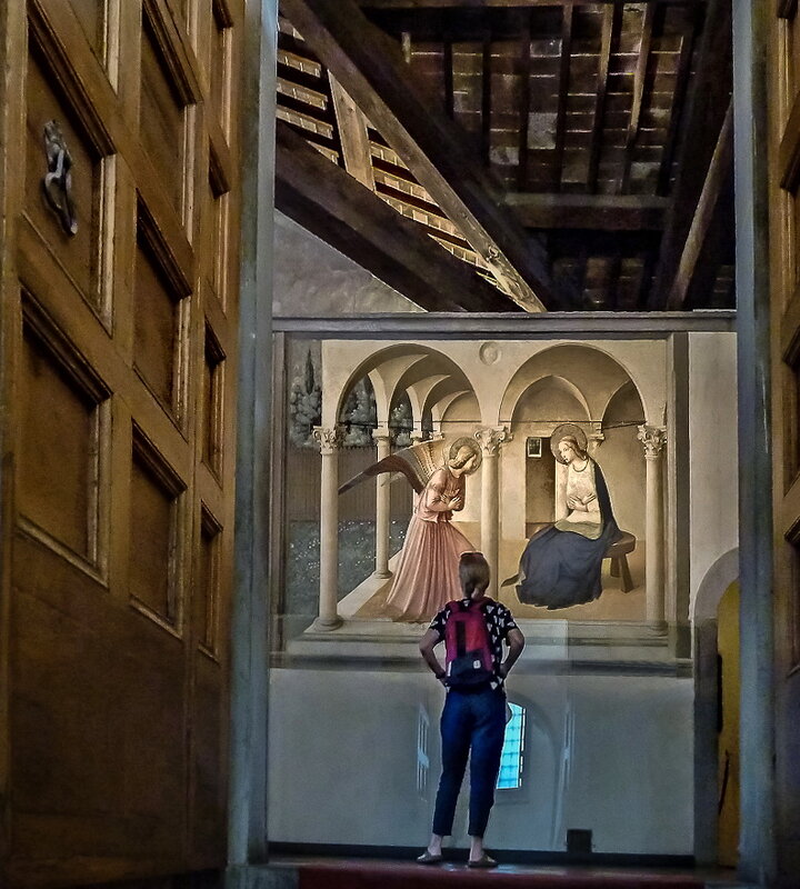 Благовещение. 1442-43. Фра Беато Анжелико - Наталья Rosenwasser