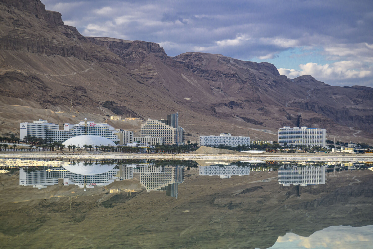 район гостиниц на Мёртвом море - Осень район гостиниц на Мёртвом море - Осень