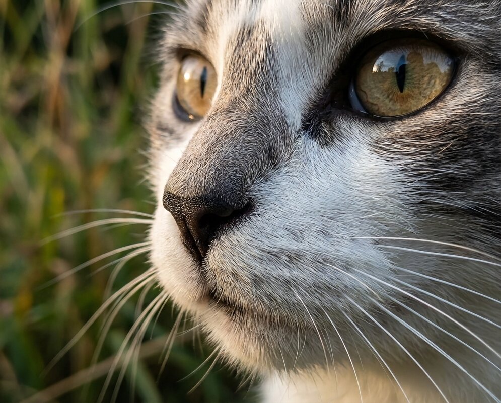 кот в саду - Лилия 
