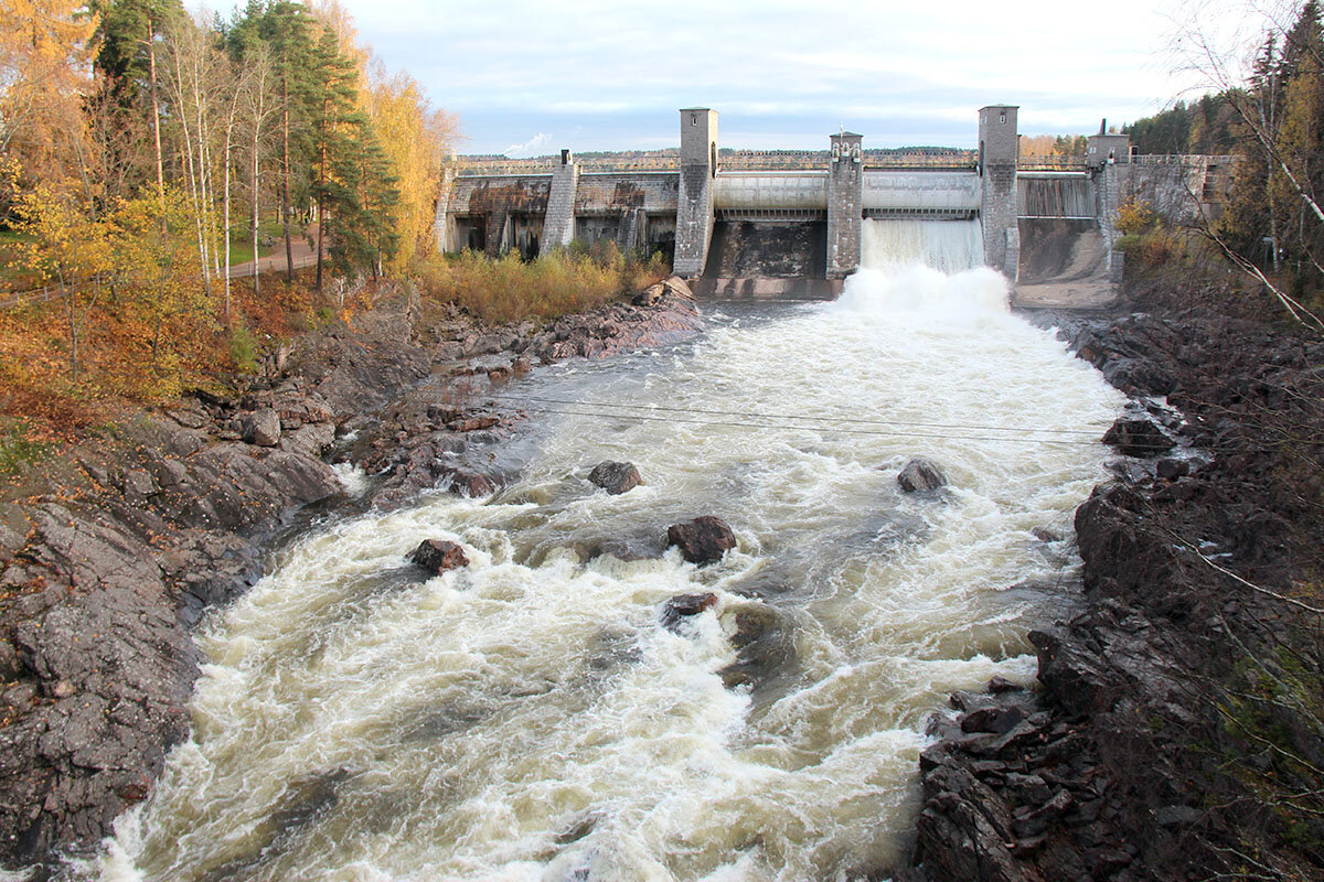 Иматранкоски — искусственный водоскат в Иматре - Сергей Сомихин