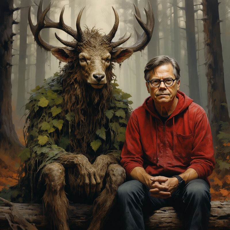 Леший и Стивен Кинг. - Михаил Елочкин