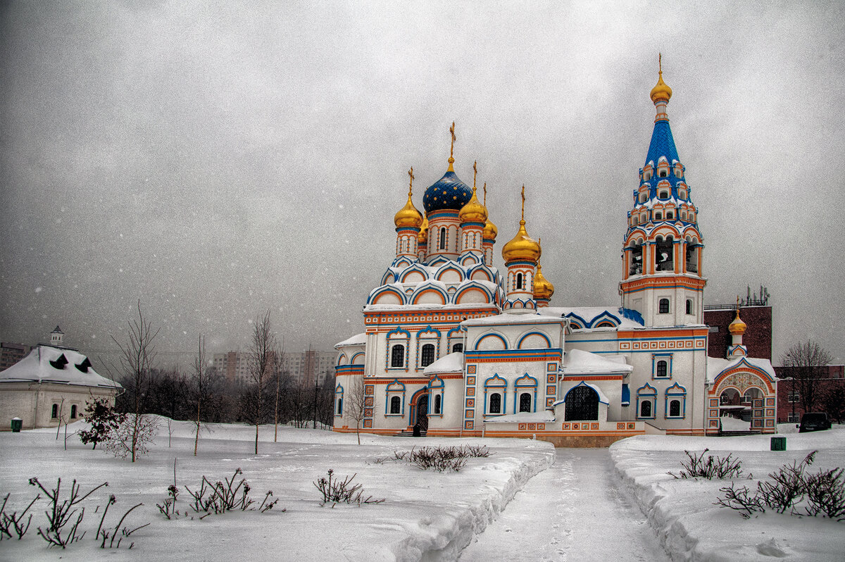 Храм иконы Божией Матери "Неувядаемый Цвет" в посёлке Рублёво Москва - Юрий Яньков