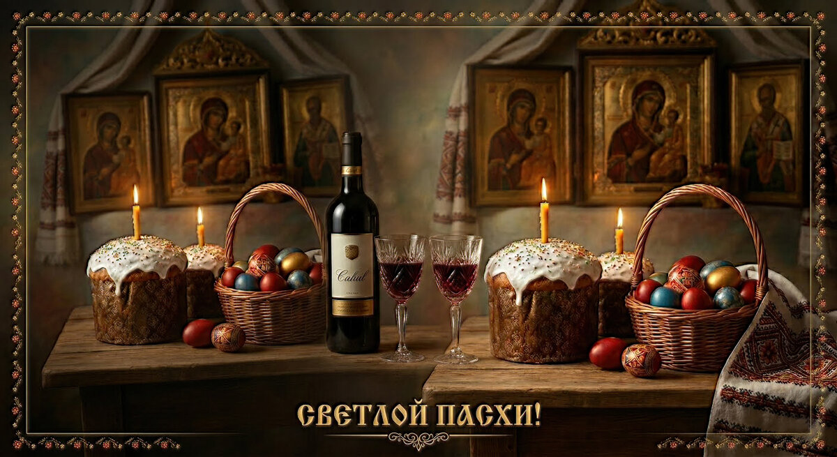 С Светлым Праздником Пасхи - Valentin Bondarenko