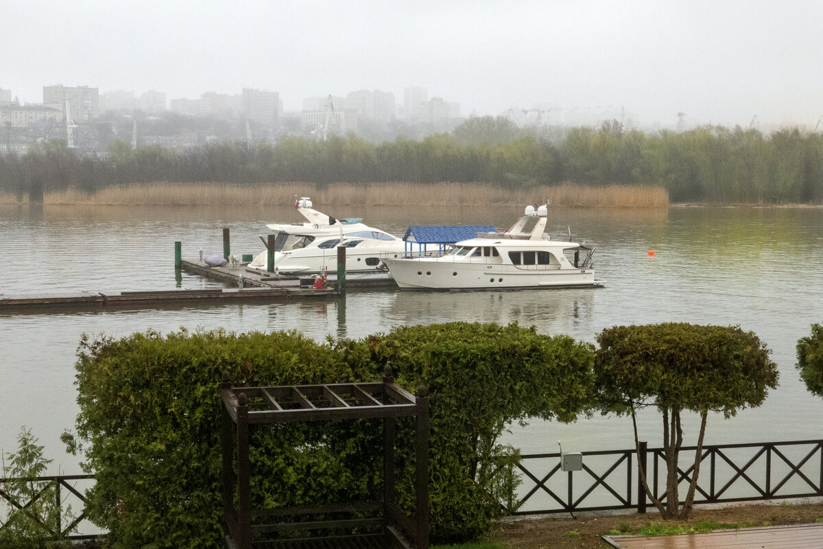 Вид на Зеленый остров ранним утром - Леонид 