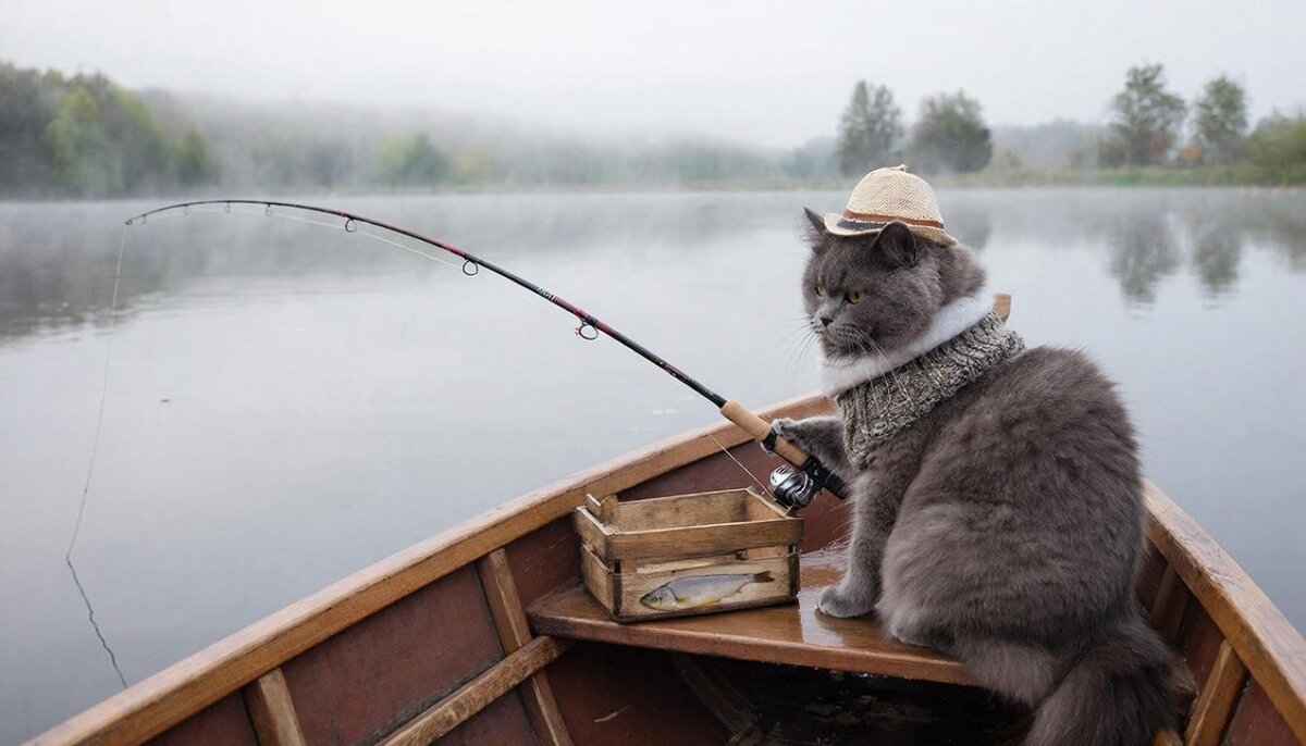 Котофеич на рыбалке - СЕРГЕЙ ФИЛОЧКИН Котофеич на рыбалке - СЕРГЕЙ ФИЛОЧКИН