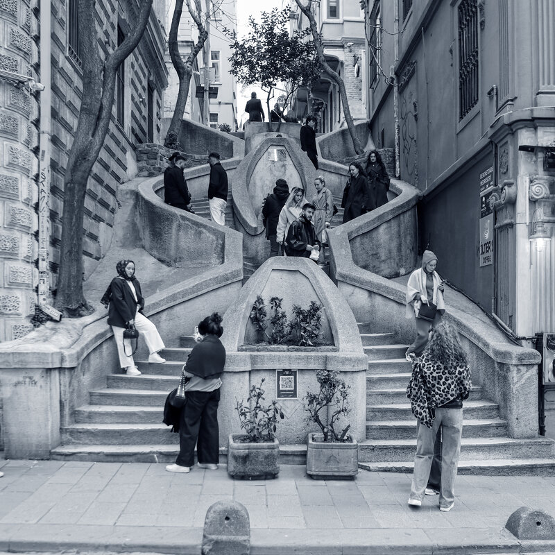 Лестница Камондо - skijumper Иванов