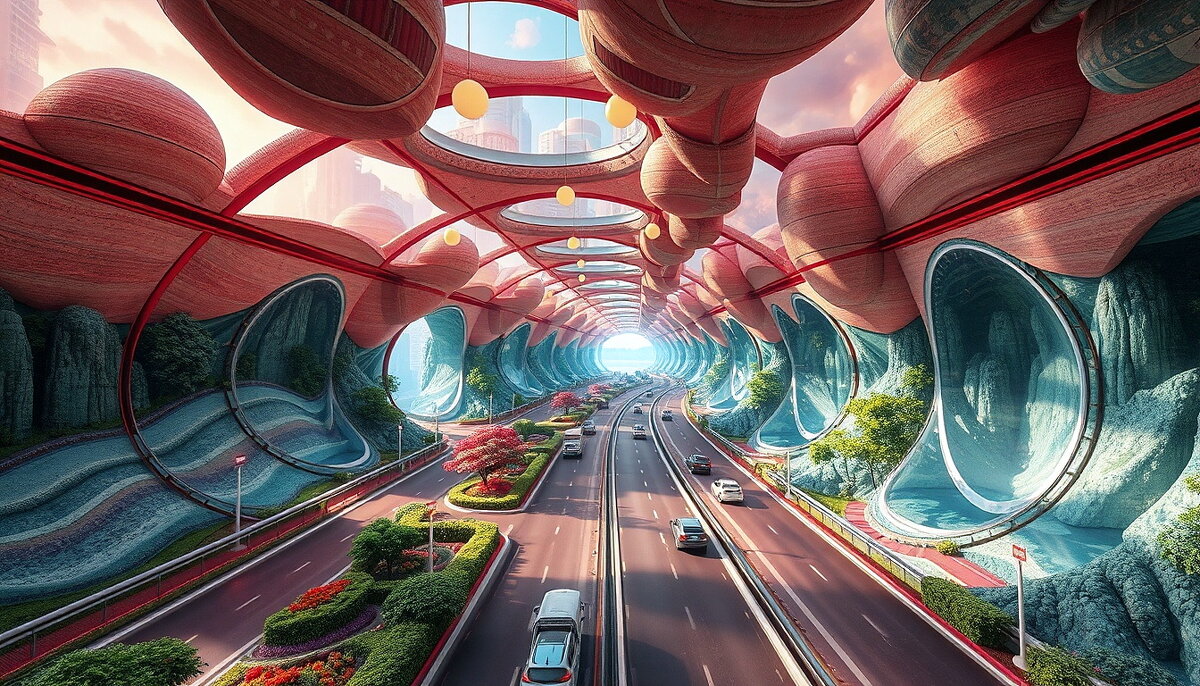 Проект-2. "Фантастическая и красочная инфраструктура к концу 21 века."(1) - Игорь Питерский