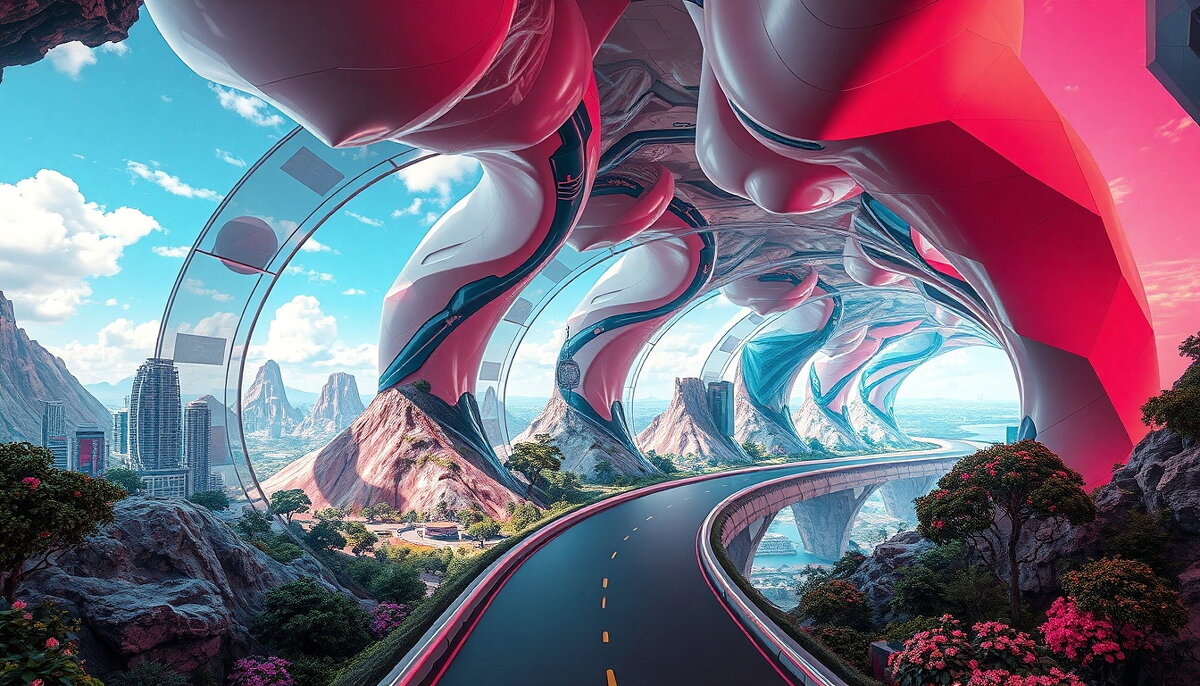 Проект-2. "Фантастическая и красочная инфраструктура к концу 21 века."(3) - Игорь Питерский