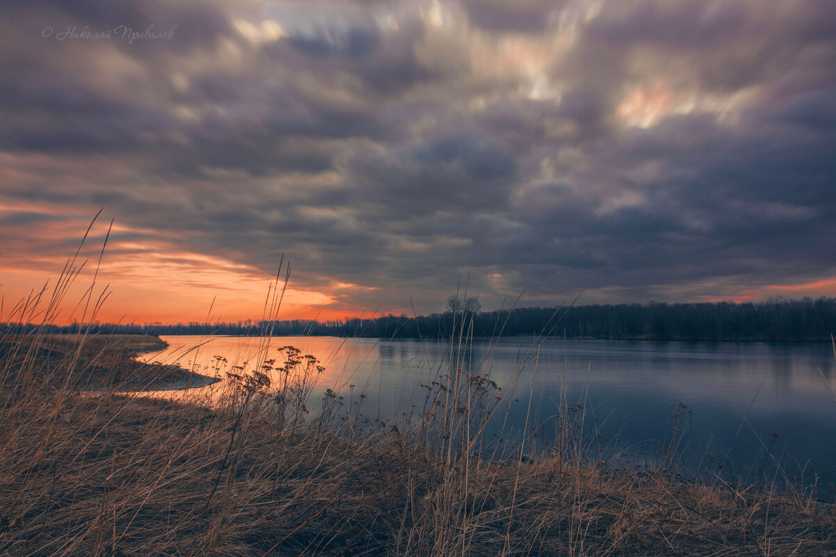 Утро на Енисее. - Николай Привалов