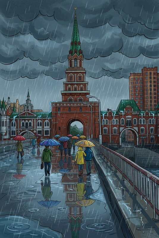 Погода испортилась... - Alisia La DEMA