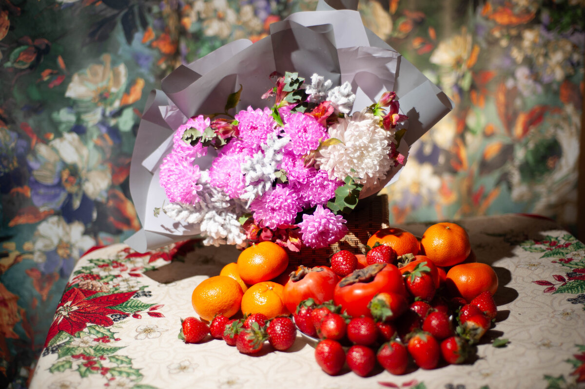 букет и фрукты - Виктор Скаков