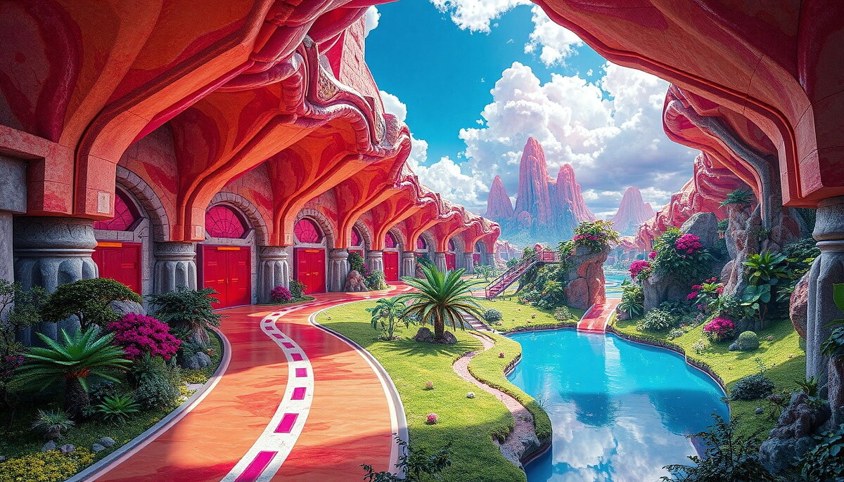 Проект-2. "Фантастическая и красочная инфраструктура к концу 21 века."(12) - Игорь Питерский