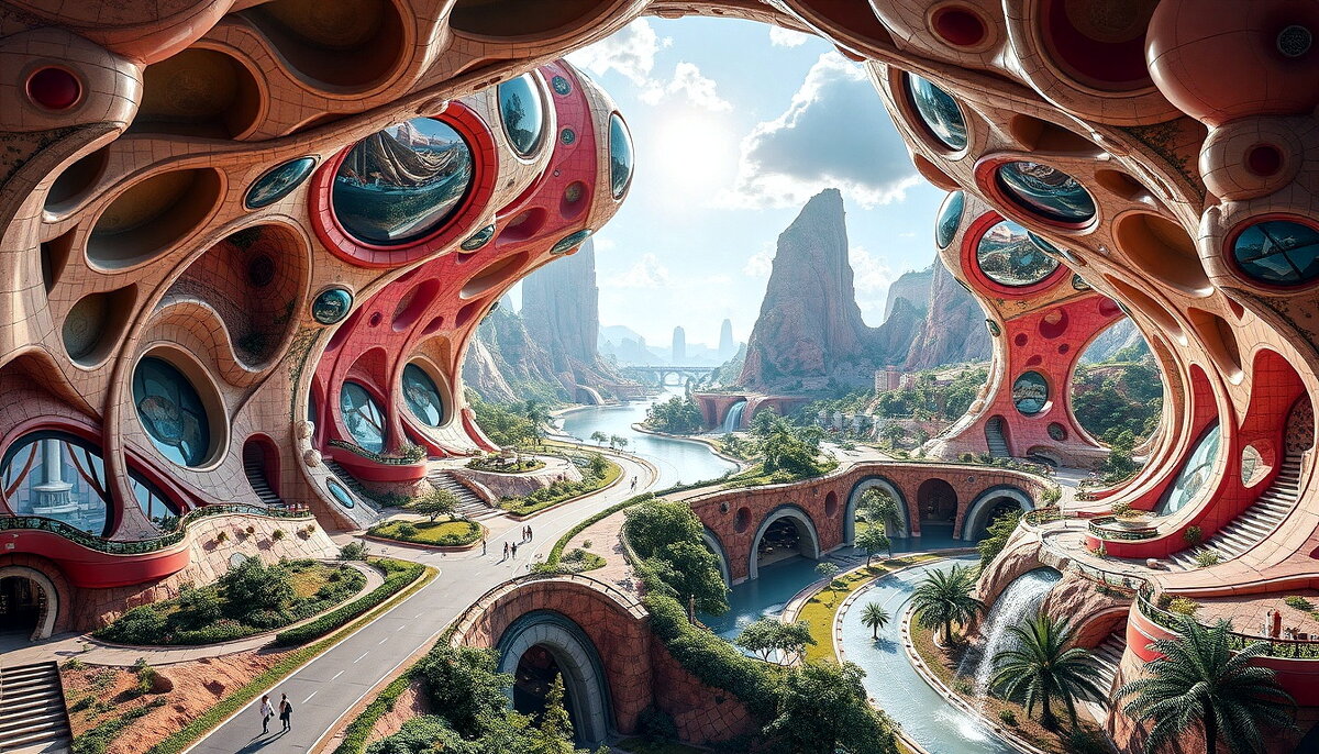 Проект-2. "Фантастическая и красочная инфраструктура к концу 21 века."(18) - Игорь Питерский