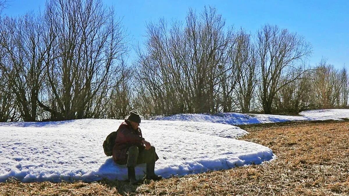 Май...Бивак на снежнике! - Владимир 