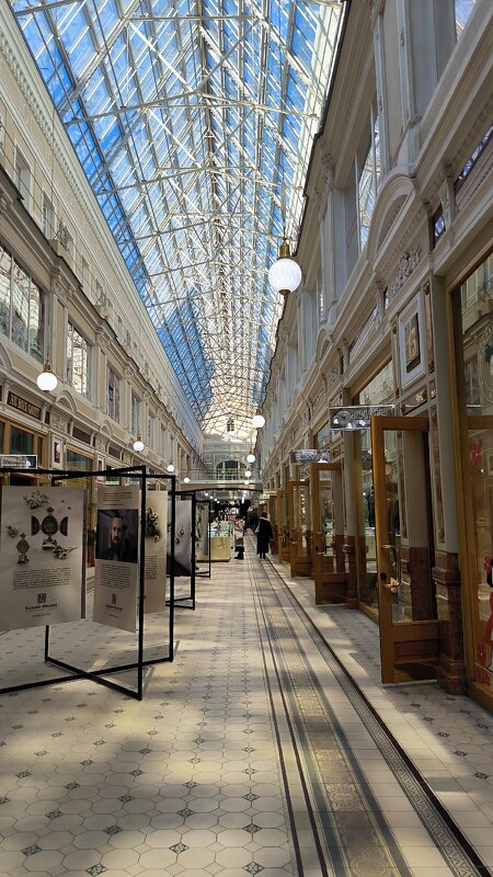 В галерее Пассажа. - Ольга 