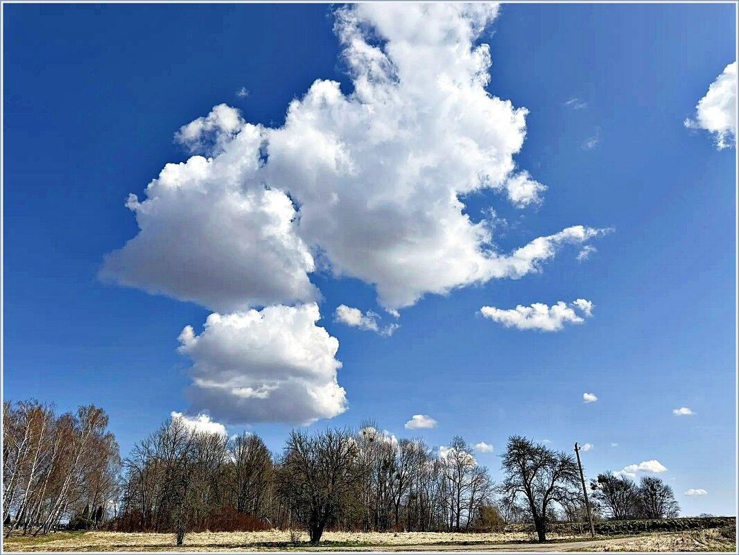Облака весенние. - Валерия Комова