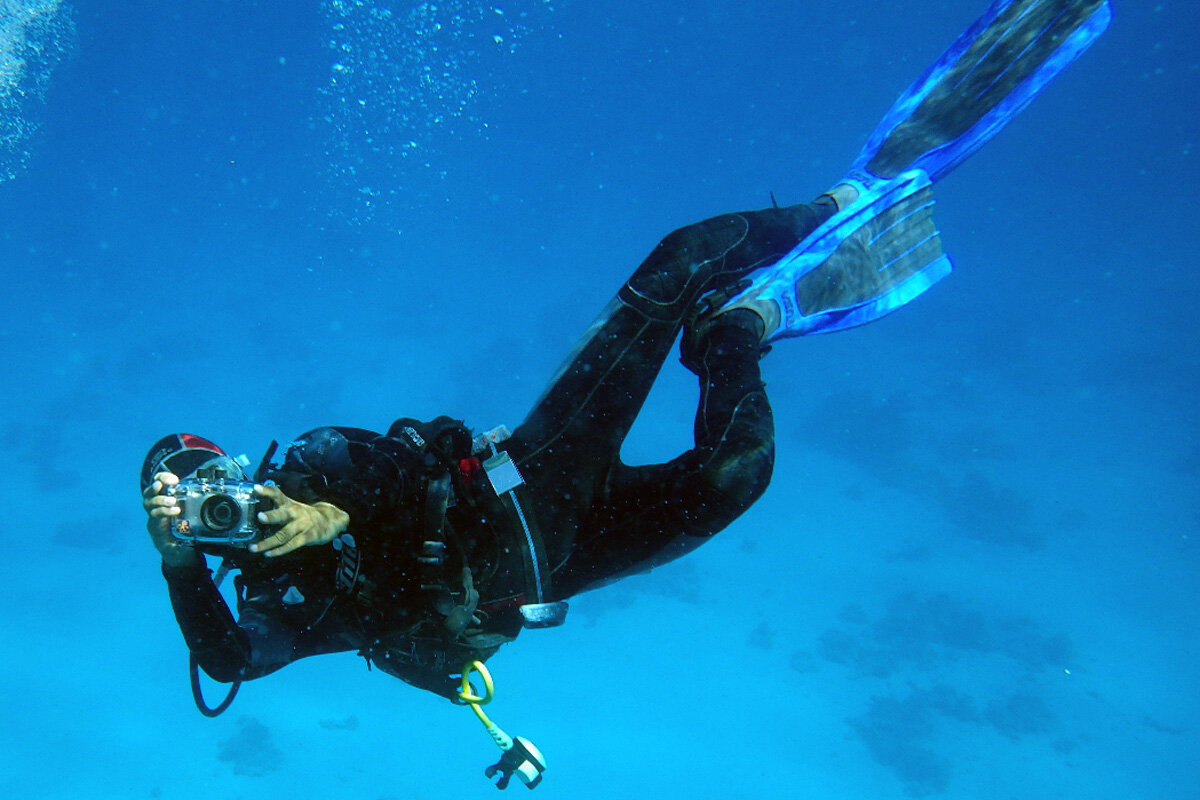 Подводная фотодуэль - Сергей Сомихин