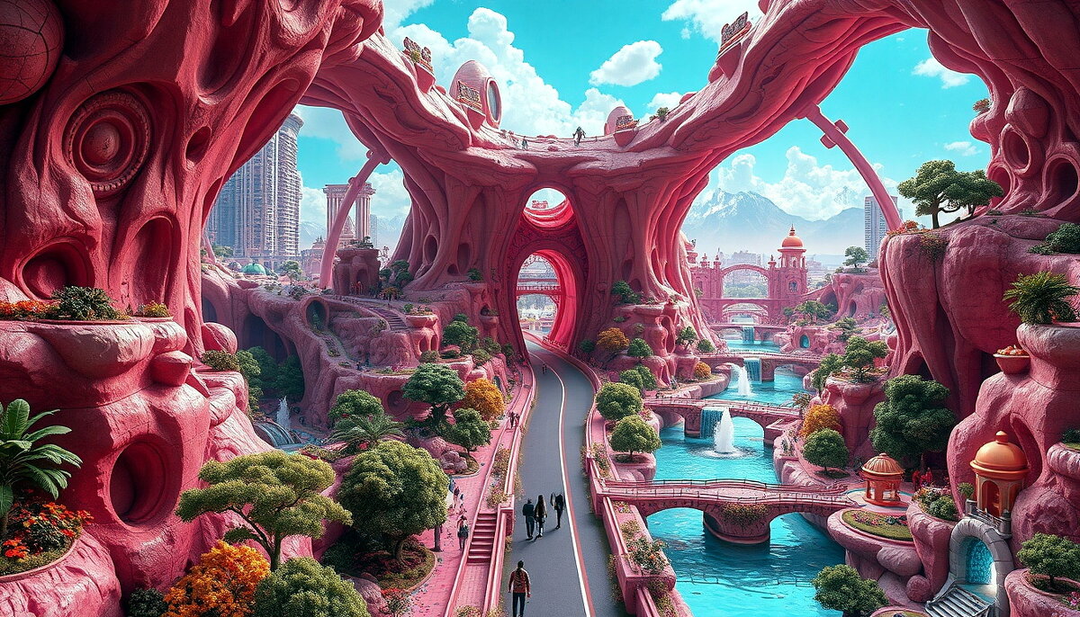 Проект-2. "Фантастическая и красочная инфраструктура к концу 21 века."(23) - Игорь Питерский