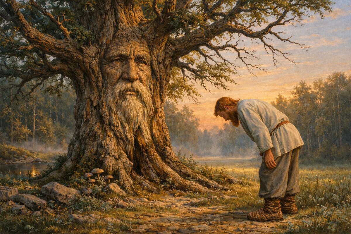 "Священный дуб" - Денис Бочкарёв