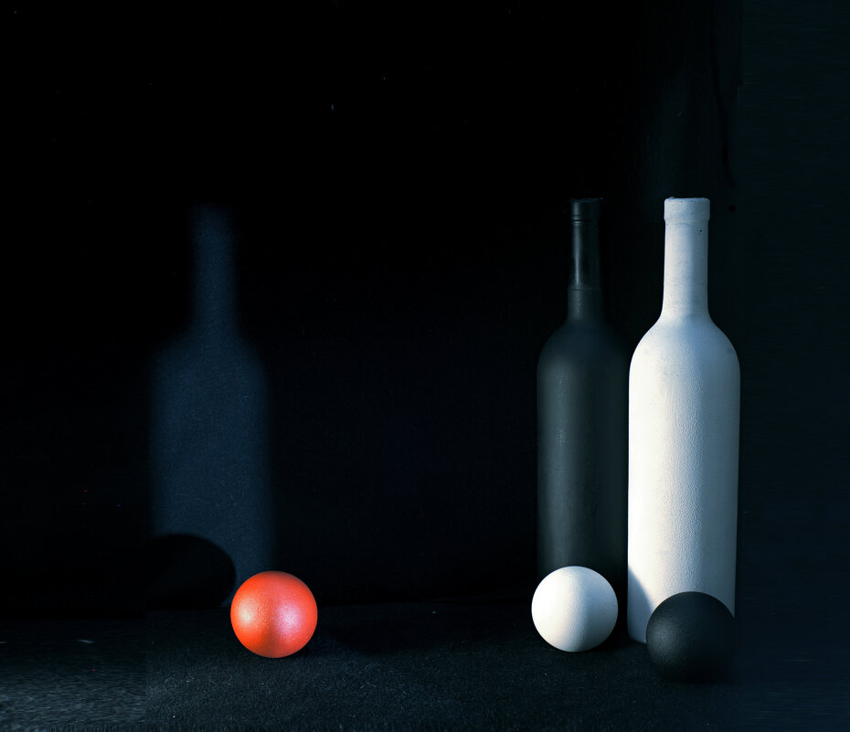 Концептуальный минимализм. Серия Аллегории. "Одиночество" - Виктор Савельев