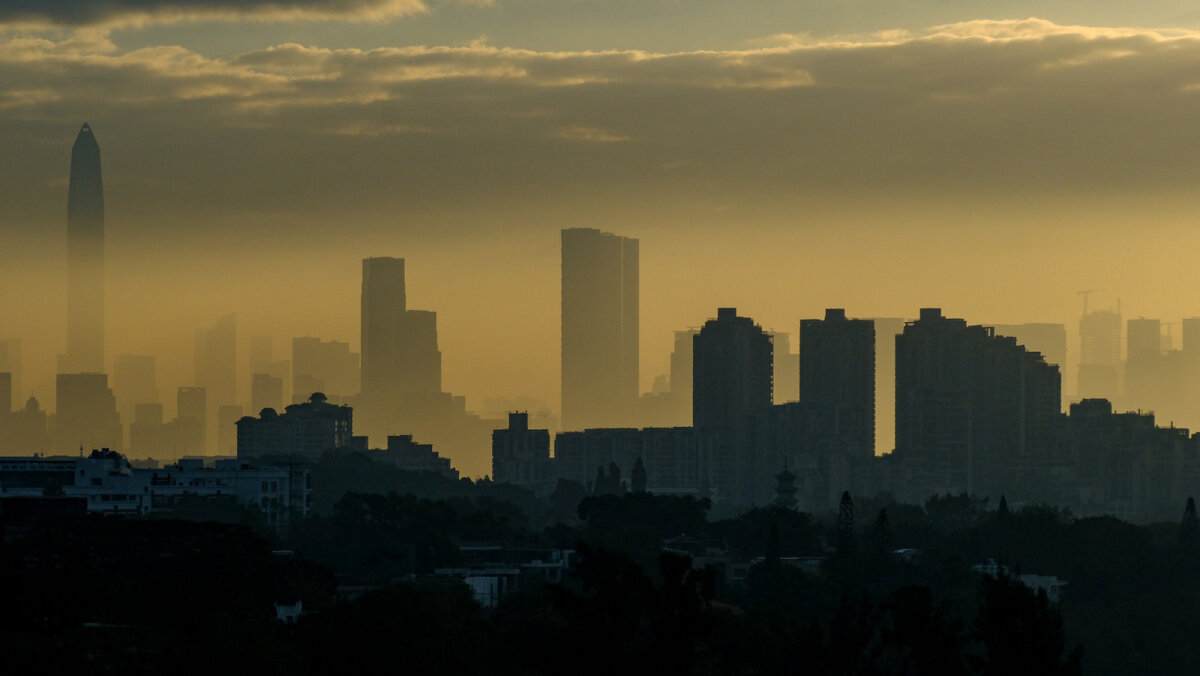 Линия горизонта  г. Шэньчжэнь - Георгий А