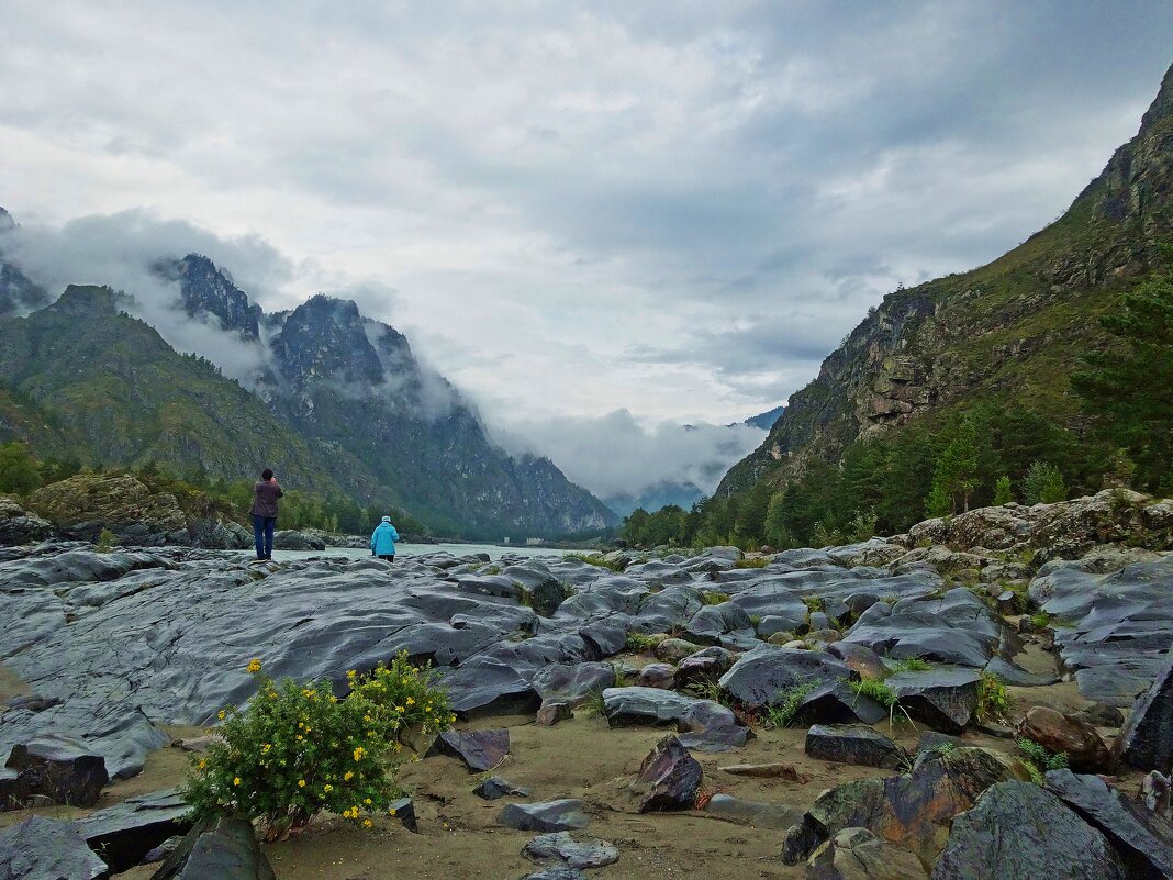Река Катунь. Еландинские пороги - Лидия Бусурина