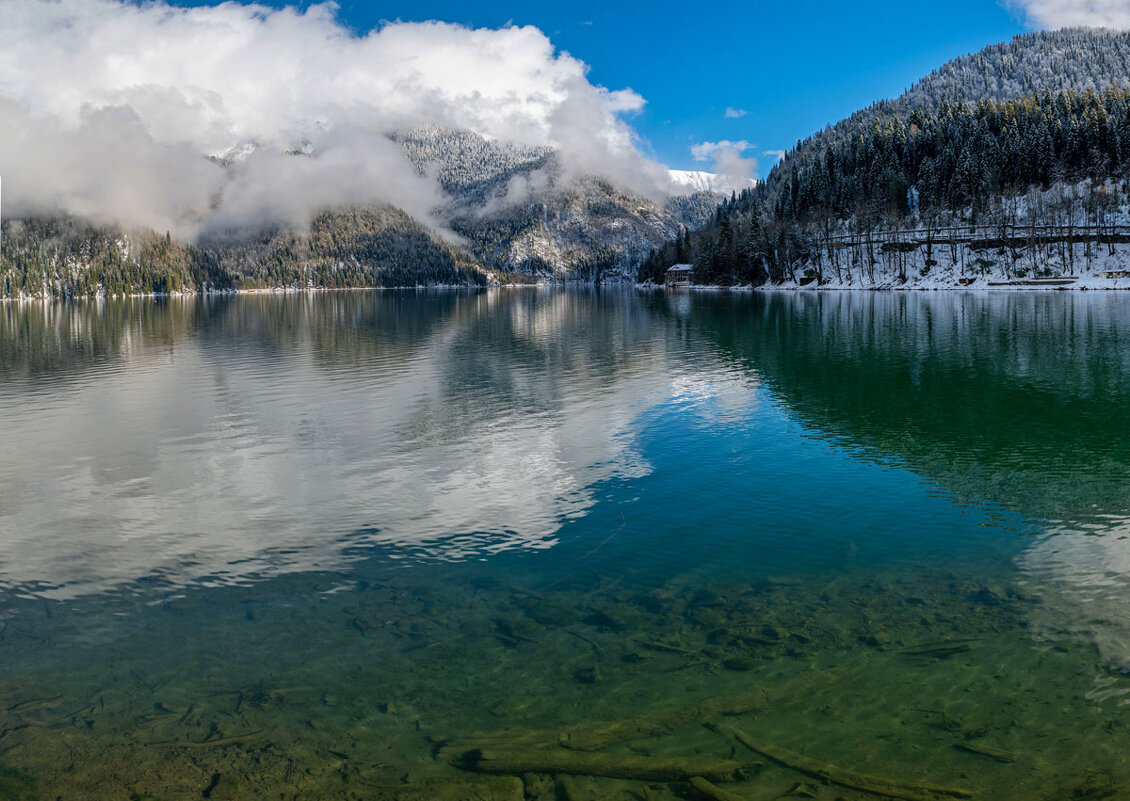 Озеро Рица. Абхазия. - Дина Евсеева