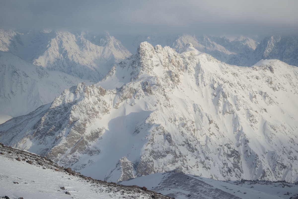 фрагмент Кавказского хребта. - Егор Бугримов