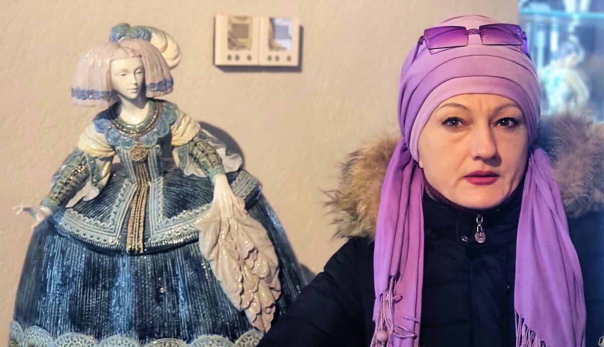 Выставка из фарфора - Лана 