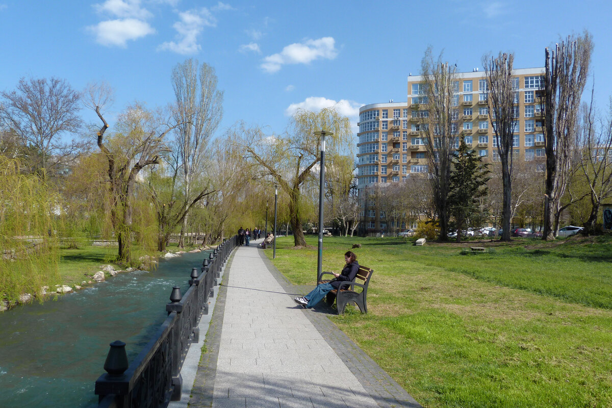 Набережная  Салгира - Валентин Семчишин