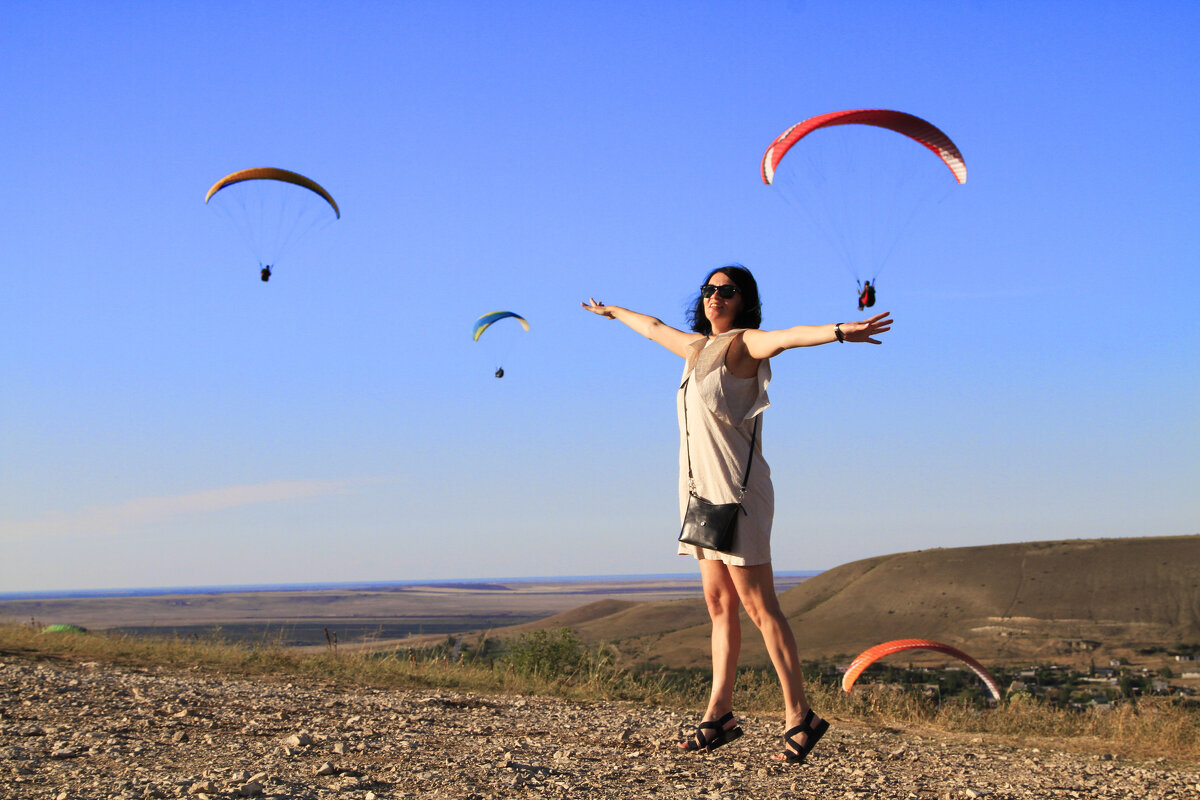 Полёты на парапланах - Геннадий Валеев