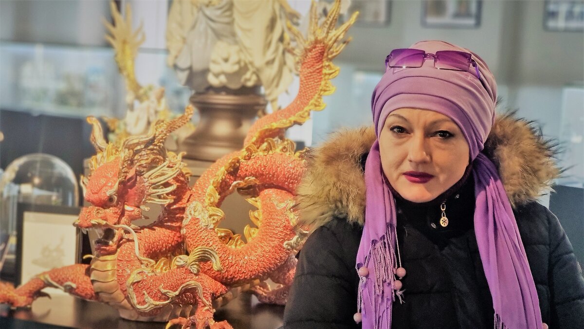 Выставка из  фарфора - Лана 