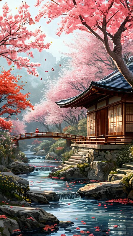 Восточный пейзаж. - Ирина 