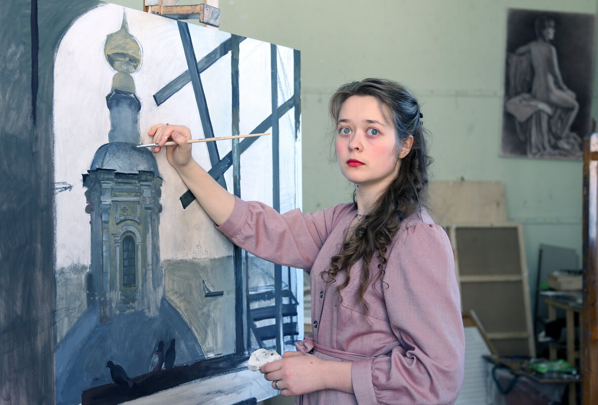 День Открытых Дверей в Академии Живописи Глазунова 25 апреля - Михаил Бибичков