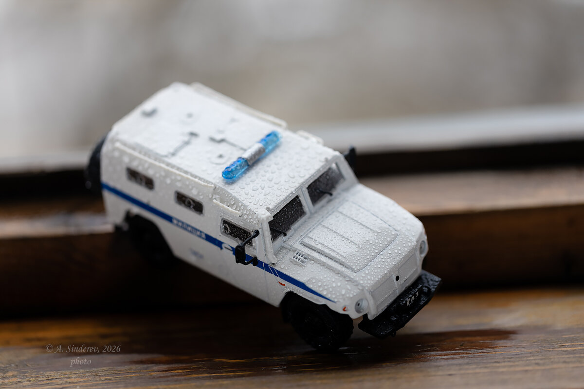 Машинка милиции из коллекции - Александр Синдерёв