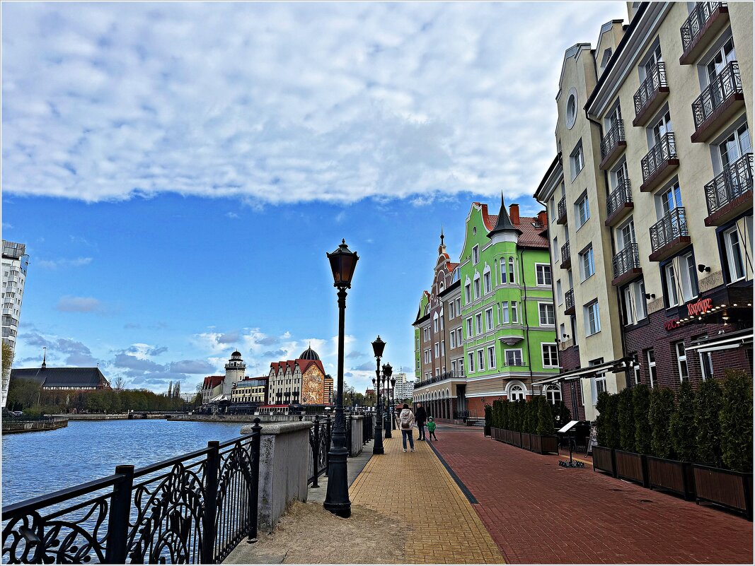 Набережная Преголи. - Валерия Комова