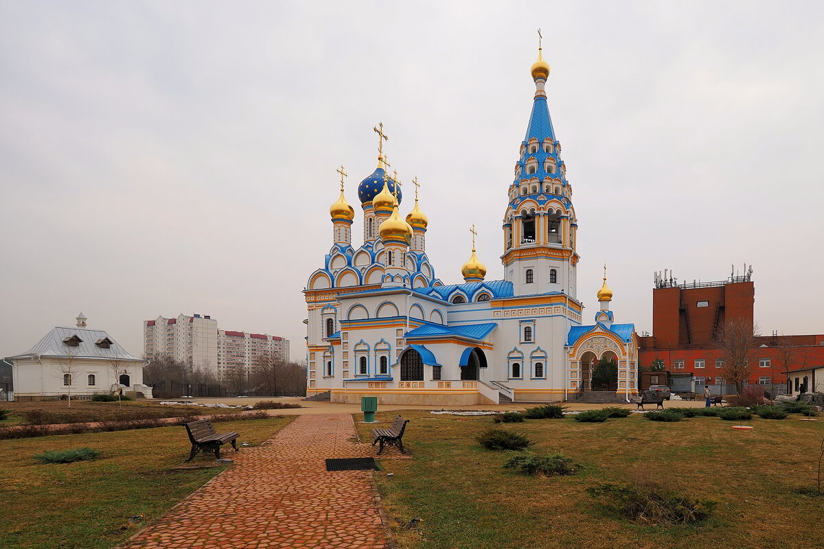 Церковь иконы Божией Матери Неувядаемый Цвет в Рублево. - Евгений Седов