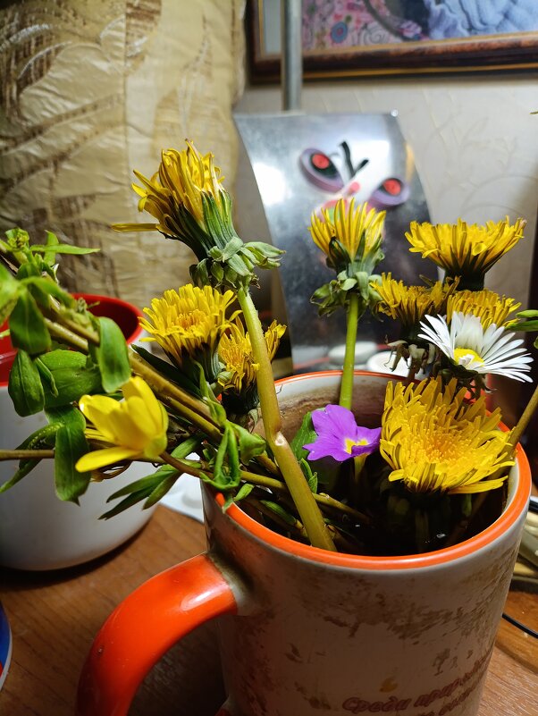 Букет деду от внучки на день рождения - Владимир Волик